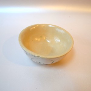 Miska z zielonym wzorem _ mała